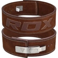 RDX SPORTS RDX 4 INCH IPL / USPA & World Powerlifting Congress APPROVED Powerlifting Leather Gym Belt -Rdx Sports 10mm leather powerlifting belt 17 1