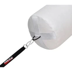 RDX SPORTS RDX F10 4FT / 5FT 3-IN-1 WHITE TRAINING PUNCH BAG WITH MITTS SET -Rdx Sports 17pc white red black training punching bag with mitts 13 5