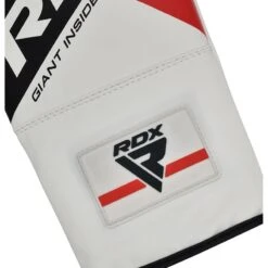RDX SPORTS RDX F10 4FT / 5FT 3-IN-1 WHITE TRAINING PUNCH BAG WITH MITTS SET -Rdx Sports 17pc white red black training punching bag with mitts 6 5