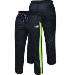 RDX SPORTS RDX 1BG Terry Fleece Jogger Sweatpants Black / Green