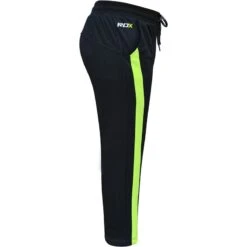 RDX SPORTS RDX 1BG Terry Fleece Jogger Sweatpants Black / Green -Rdx Sports 1bg training trousers small black green 7