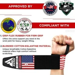 RDX SPORTS RDX W3AF WRIST SUPPORT WRAPS FOR WEIGHTLIFTING OEKO-TEX® Standard 100 Certified -Rdx Sports 81 w1vsy7ml. ac sl1500