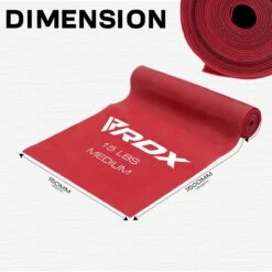 RDX SPORTS RDX B1 TPE Flat Resistance Training Bands Set -Rdx Sports b1 flat resistance band set 7