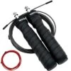 RDX SPORTS RDX B4 Adjustable 10.3ft Jump Rope With 2 Tangle-Free Steel Wires -Rdx Sports b4 adjustable 10.3ft skipping rope 1