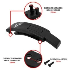 RDX SPORTS RDX T1 Chrome Platted Buckle For Powerlifting Gym Belt 13 RDX SPORTS RDX T1 Chrome Platted Buckle For Powerlifting Gym Belt -Rdx Sports black buckle 7