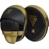 RDX SPORTS RDX L1 Mark Pro Boxing Training Focus Pads -Rdx Sports black golden silver training boxing focus pad s 1