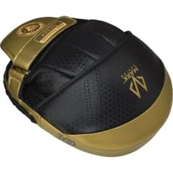 RDX SPORTS RDX L1 Mark Pro Boxing Training Focus Pads -Rdx Sports black golden silver training boxing focus pad s 9