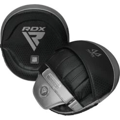 RDX SPORTS RDX L1 Mark Pro Boxing Training Focus Pads -Rdx Sports black silver training boxing focus pads 10
