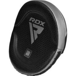 RDX SPORTS RDX L1 Mark Pro Boxing Training Focus Pads -Rdx Sports black silver training boxing focus pads 3
