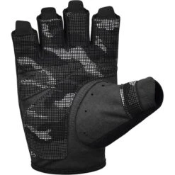 RDX SPORTS RDX T2 WEIGHTLIFTING GLOVES -Rdx Sports black t2 half taining gym gloves 9