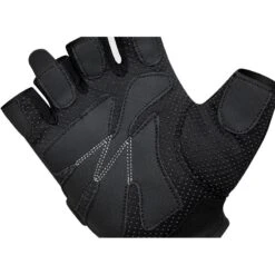 RDX SPORTS RDX S2 Half Finger Padded Bodybuilding Workout Gym Gloves -Rdx Sports black amara gloves