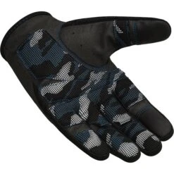 RDX SPORTS RDX T2 TOUCH SCREEN FRIENDLY FULL FINGER GYM GLOVES -Rdx Sports blue t2 full finger gym gloves 3 4