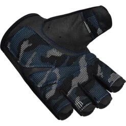 RDX SPORTS RDX T2 Weightlifting Gloves -Rdx Sports blue t2 half taining gym gloves 3