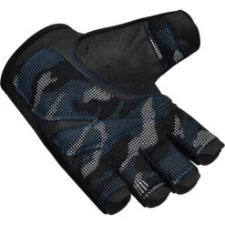 RDX SPORTS RDX T2 WEIGHTLIFTING GLOVES -Rdx Sports blue t2 half taining gym gloves 3 1