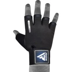 RDX SPORTS RDX T2 WEIGHTLIFTING GLOVES -Rdx Sports blue t2 half taining gym gloves 4 1