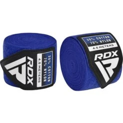 RDX SPORTS RDX WX Professional Boxing Hand Wraps -Rdx Sports blue hand wraps 1