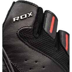 RDX SPORTS RDX S2 BLACK LEATHER WEIGHT LIFTING GLOVES -Rdx Sports bodybuilding weight lifting gloves 365
