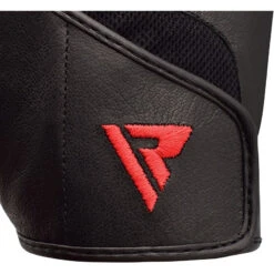 RDX SPORTS RDX S2 BLACK LEATHER WEIGHT LIFTING GLOVES -Rdx Sports bodybuilding weight lifting gloves 367