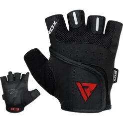 RDX SPORTS RDX S2 Half Finger Padded Bodybuilding Workout Gym Gloves -Rdx Sports bodybuilding amara gym gloves