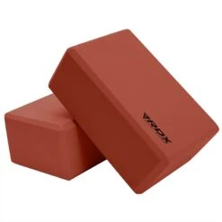 RDX SPORTS RDX YB EVA Foam Yoga Block Non-Slip Brick -Rdx Sports brown eva foam yoga block 1 1