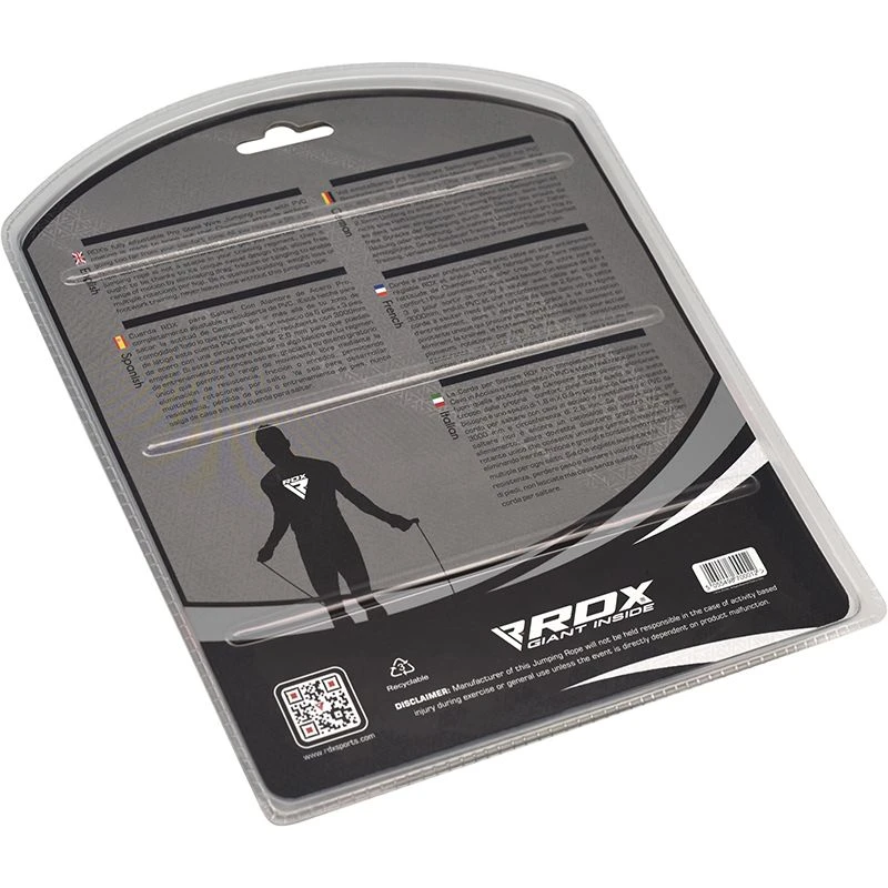 RDX SPORTS RDX C5 Adjustable Aluminum Handle Speed Rope 11 RDX SPORTS RDX C5 Adjustable Aluminum Handle Speed Rope - Image 9