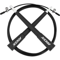 RDX SPORTS RDX C8 10 Ft. Adjustable PVC Coated Steel Cable Speed Jump Rope