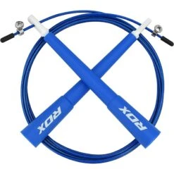 RDX SPORTS RDX C8 10 Ft. Adjustable PVC Coated Steel Cable Speed Jump Rope -Rdx Sports c8 skipping ropes blue 18