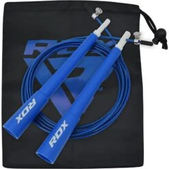 RDX SPORTS RDX C8 10 Ft. Adjustable PVC Coated Steel Cable Speed Jump Rope -Rdx Sports c8 skipping ropes blue 21