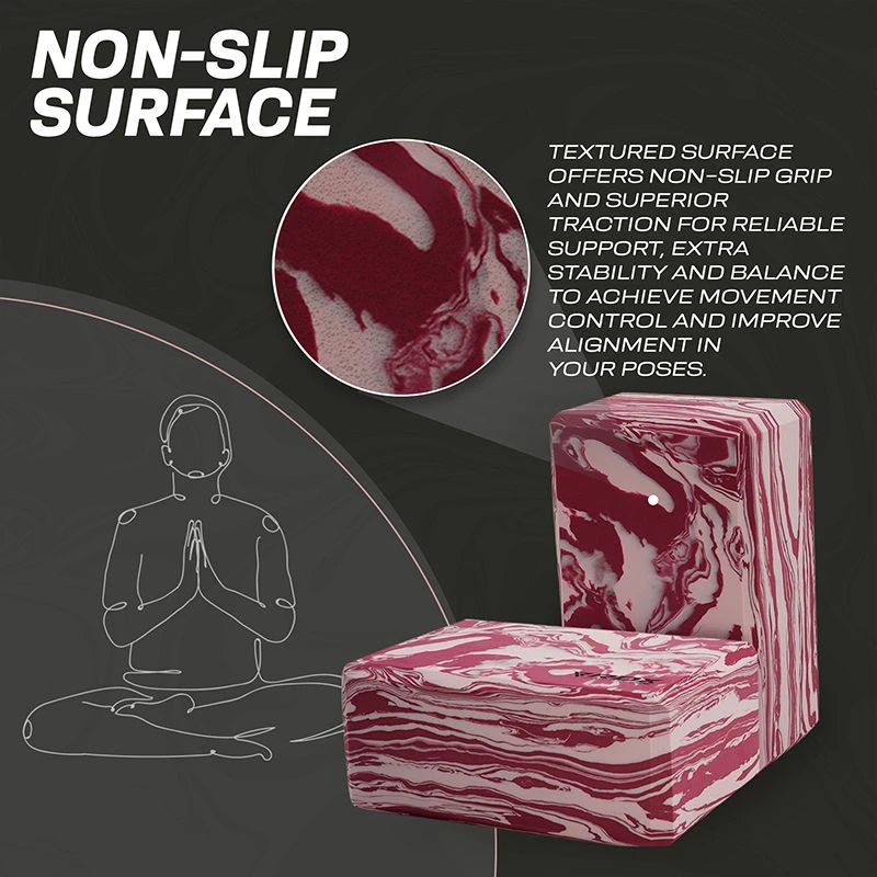 RDX SPORTS RDX CP EVA Foam High Density Non-Slips Yoga Block 5 RDX SPORTS RDX CP EVA Foam High Density Non-Slips Yoga Block - Image 3