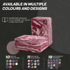 RDX SPORTS RDX CP EVA Foam High Density Non-Slips Yoga Block 15 RDX SPORTS RDX CP EVA Foam High Density Non-Slips Yoga Block -Rdx Sports cp yoga blocks 6