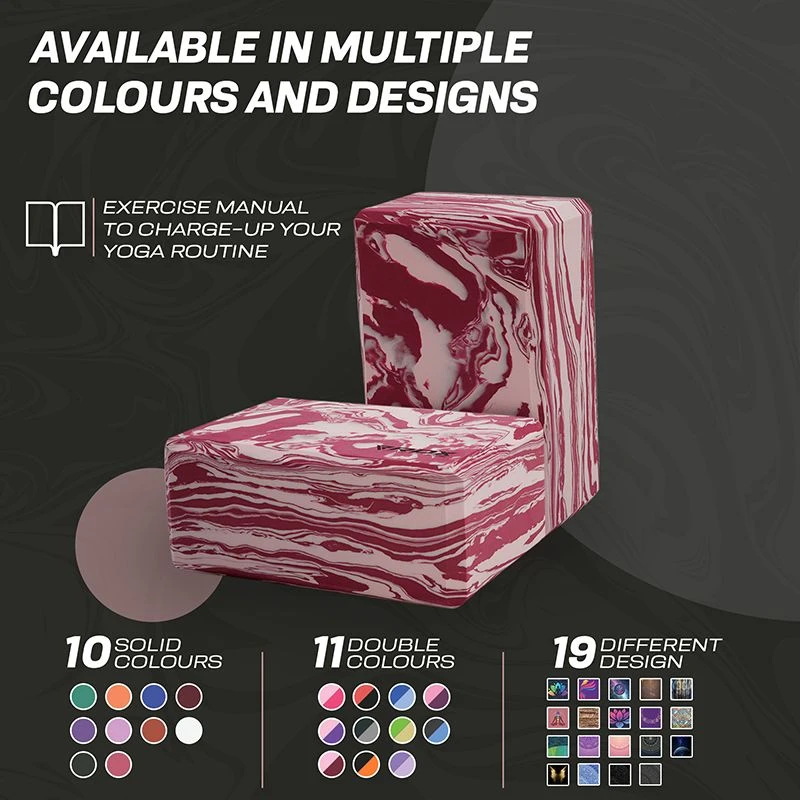 RDX SPORTS RDX CP EVA Foam High Density Non-Slips Yoga Block 8 RDX SPORTS RDX CP EVA Foam High Density Non-Slips Yoga Block - Image 6