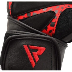 RDX SPORTS RDX L7 CROWN WEIGHTLIFTING LEATHER GYM GLOVES -Rdx Sports crown weight lifting gloves 14