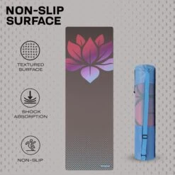 RDX SPORTS RDX D1 6mm PU Rubber Yoga Mat -Rdx Sports d1 pu yoga mats 8