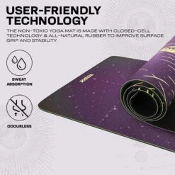RDX SPORTS RDX D11 6mm PU Rubber Yoga Mat -Rdx Sports d11 pu yoga mats 10