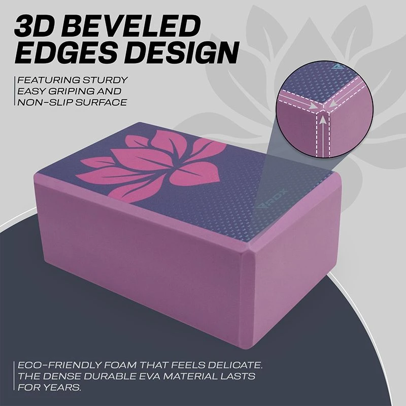 RDX SPORTS RDX D13 High Density EVA Foam Yoga Blocks Non-Slip Brick 10 RDX SPORTS RDX D13 High Density EVA Foam Yoga Blocks Non-Slip Brick - Image 8