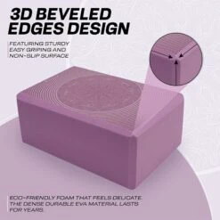 RDX SPORTS RDX D15 High Density EVA Foam Yoga Blocks Non-Slip Brick -Rdx Sports d15 yoga blocks 8