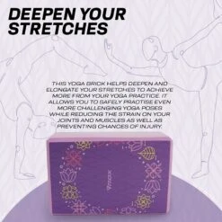 RDX SPORTS RDX D16 High Density EVA Foam Yoga Blocks Non-Slip Brick -Rdx Sports d16 yoga blocks 5