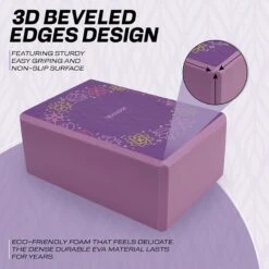 RDX SPORTS RDX D16 High Density EVA Foam Yoga Blocks Non-Slip Brick -Rdx Sports d16 yoga blocks 9