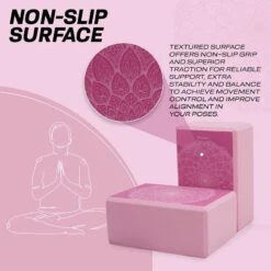 RDX SPORTS RDX D17 High Density EVA Foam Yoga Blocks Non-Slip Brick -Rdx Sports d17 yoga blocks 3