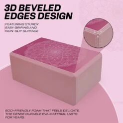 RDX SPORTS RDX D17 High Density EVA Foam Yoga Blocks Non-Slip Brick -Rdx Sports d17 yoga blocks 8