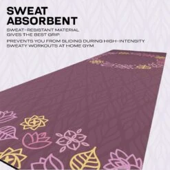 RDX SPORTS RDX D2 6mm PU Rubber Yoga Mat -Rdx Sports d2 pu yoga mats 8