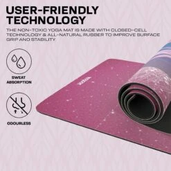 RDX SPORTS RDX D4 6mm PU Rubber Yoga Mat -Rdx Sports d4 pu yoga mats 10