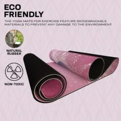 RDX SPORTS RDX D4 6mm PU Rubber Yoga Mat -Rdx Sports d4 pu yoga mats 4