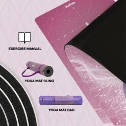 RDX SPORTS RDX D4 6mm PU Rubber Yoga Mat -Rdx Sports d4 pu yoga mats 7