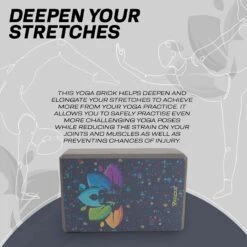 RDX SPORTS RDX D4 High Density EVA Foam Yoga Blocks Non-Slip Brick -Rdx Sports d4 yoga blocks design 4