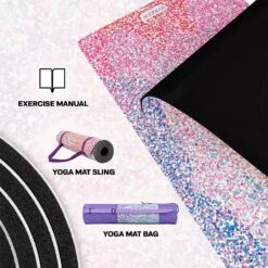 RDX SPORTS RDX D5 6mm PU Rubber Yoga Mat -Rdx Sports d5 pu yoga mats 7