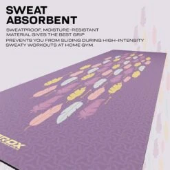 RDX SPORTS RDX D6 6mm PU Rubber Yoga Mat -Rdx Sports d6 pu yoga mats 9