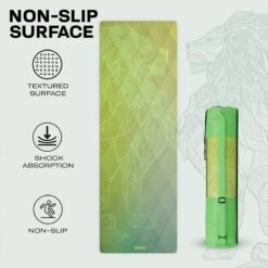 RDX SPORTS RDX D7 6mm PU Rubber Yoga Mat -Rdx Sports d7 pu yoga mats 8