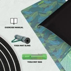 RDX SPORTS RDX D9 6mm PU Rubber Yoga Mat 16 RDX SPORTS RDX D9 6mm PU Rubber Yoga Mat -Rdx Sports d9 pu yoga mats 7