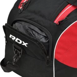 RDX SPORTS RDX R1 Gym Kit Duffle Bag - Backpack Straps & Shoes Compartment Red / Black 23 RDX SPORTS RDX R1 Gym Kit Duffle Bag - Backpack Straps & Shoes Compartment Red / Black -Rdx Sports dsc 7570